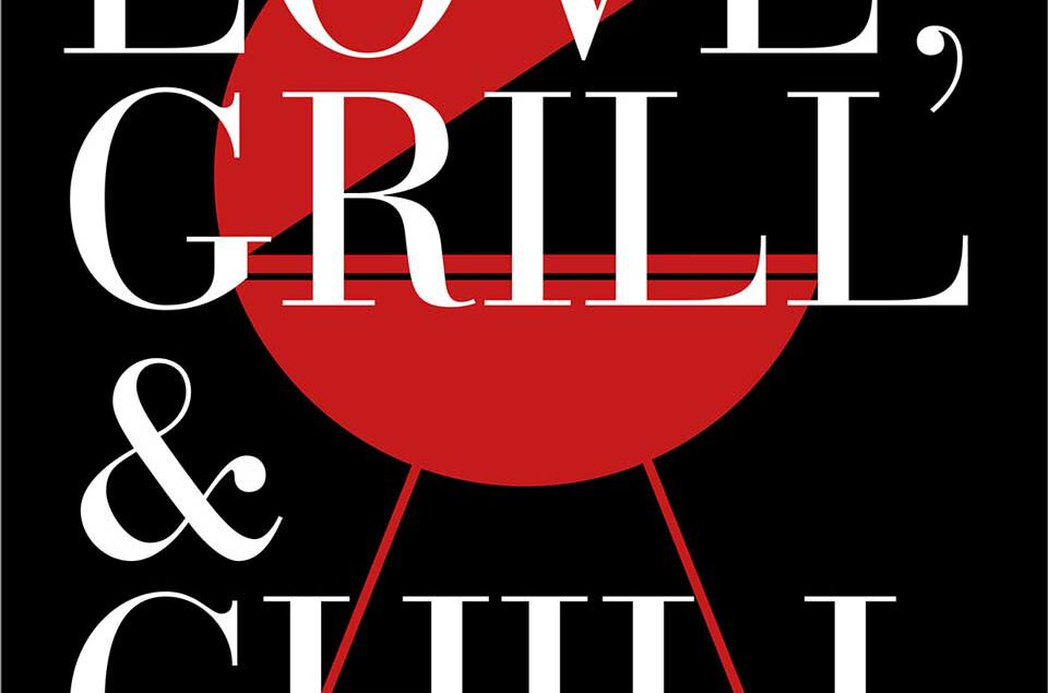 Label Design Gin »Love, Grill & Chill«